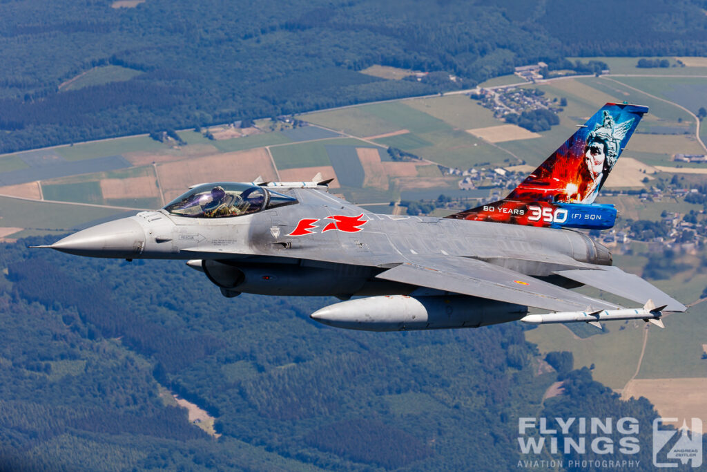 2022 baf 350 sqn 5377 1 1024x683 - Belgium F-16s: Anniversaries at Florennes