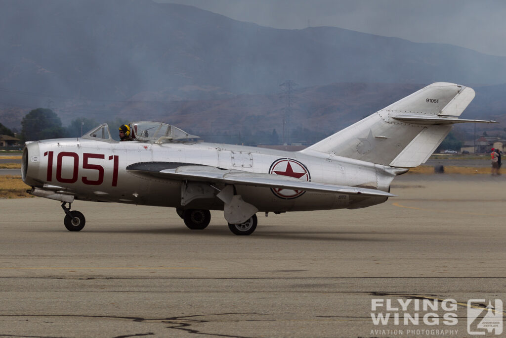2013, Chino, MiG-15, Planes of Fame, airshow