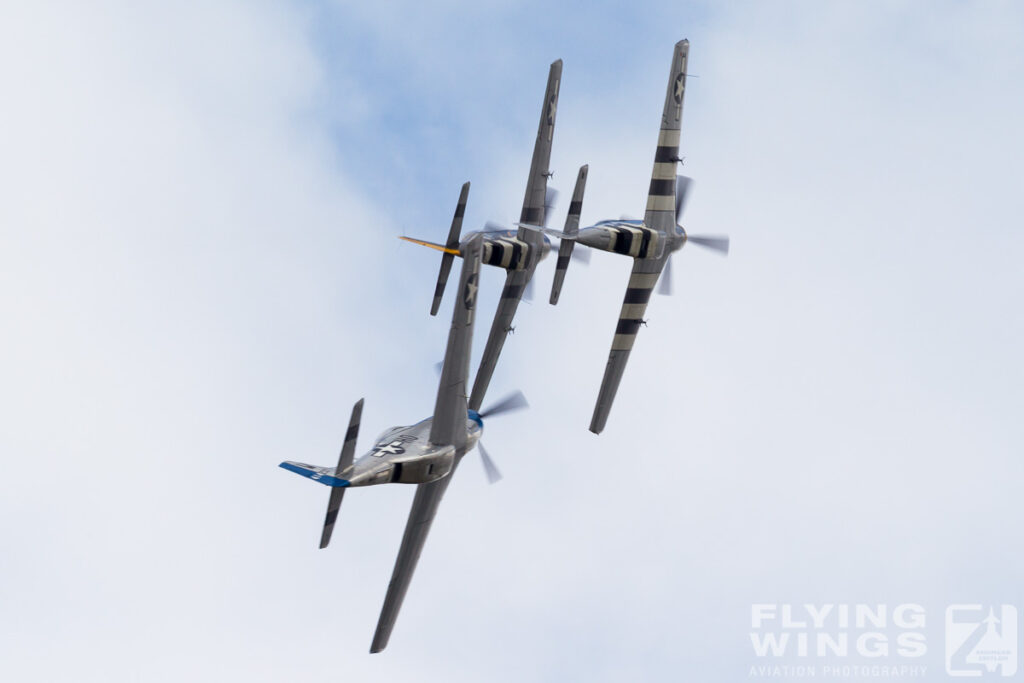2014, Duxford, Flying Legends, Moreno, Mustang, P-51, formation, warbirdsnews