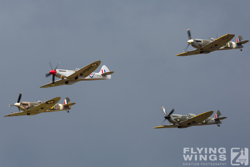 2014, Duxford, Flying Legends, Spitfire, formation
