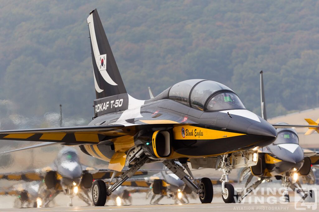 2015, ADEX, Black Eagles, ROKAF, Seoul, South Korea, T-50, airshow, display team
