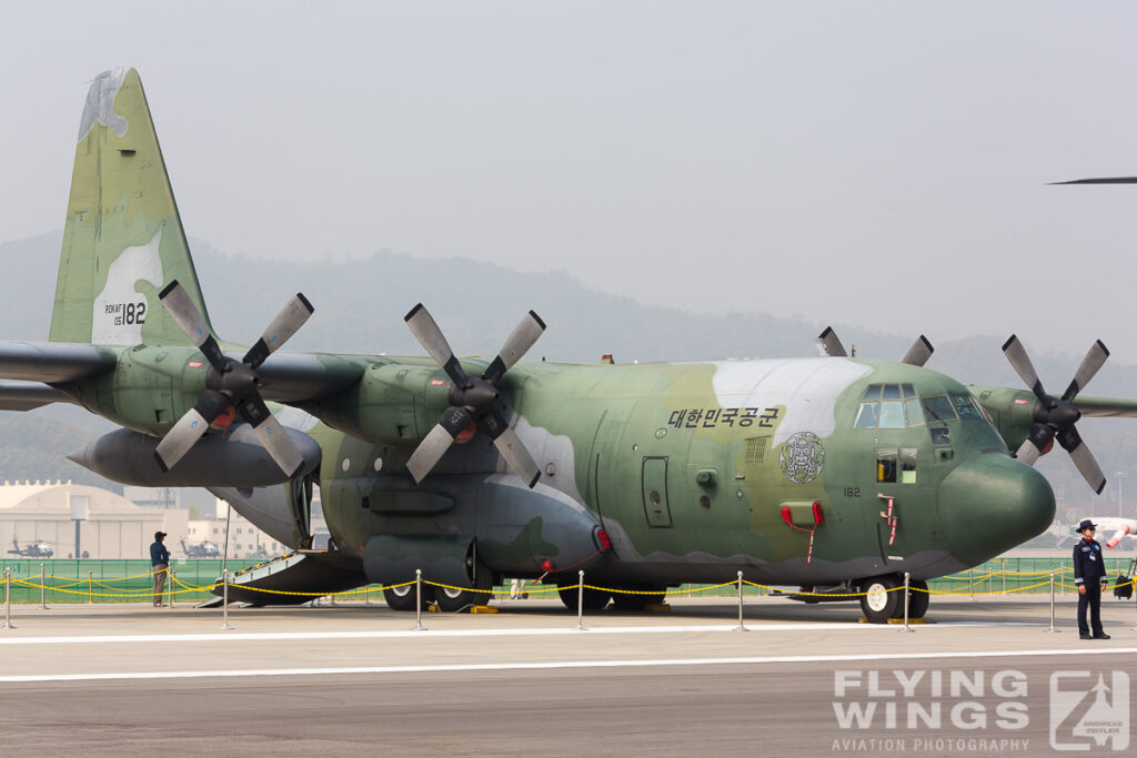 2015, ADEX, C-130, Hercules, ROKAF, Seoul, South Korea, airshow, static display