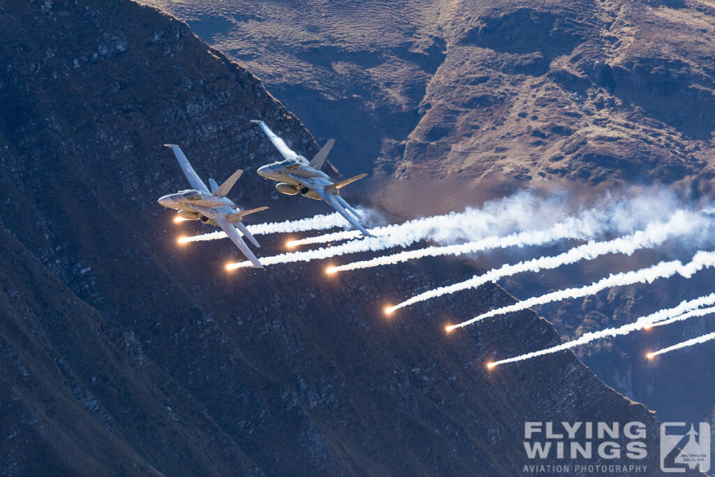 2017, Axalp, F/A-18, Hornet, KP, Swiss, Switzerland, flares