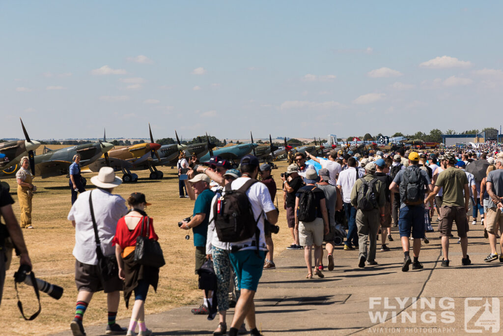 2018, Duxford, Flying Legends, airshow, crowd, impression, public, spectator, visitor