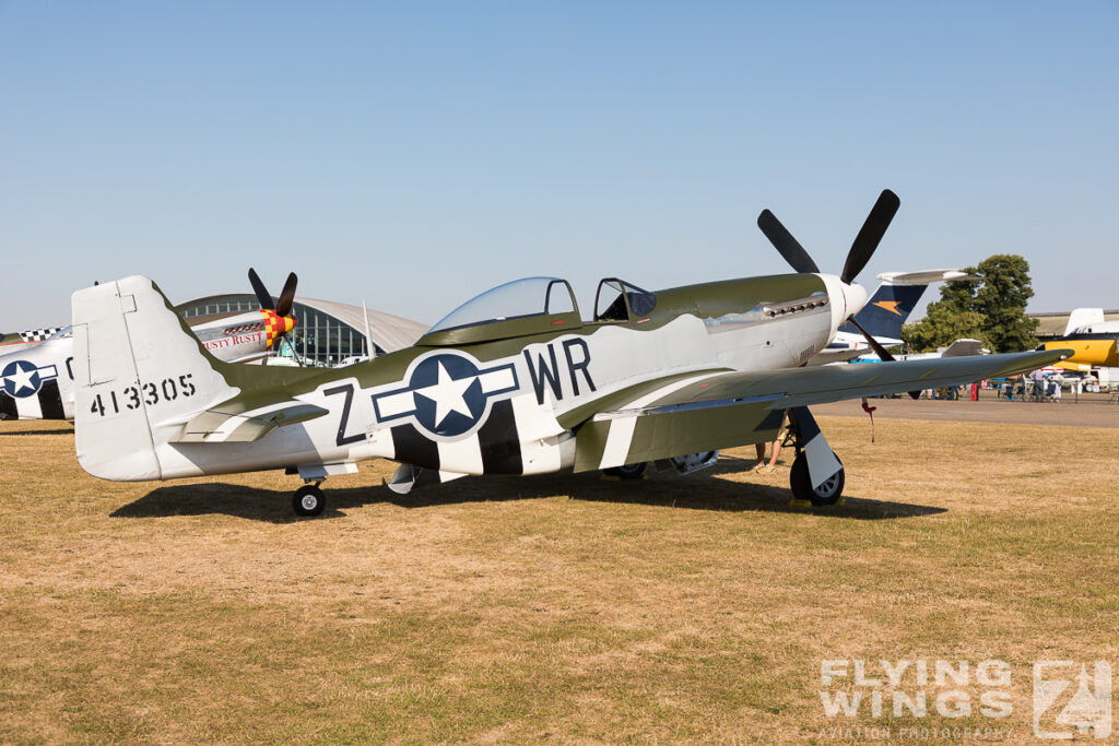 2018, Duxford, Flying Legends, Mustang, P-51, airshow, static display