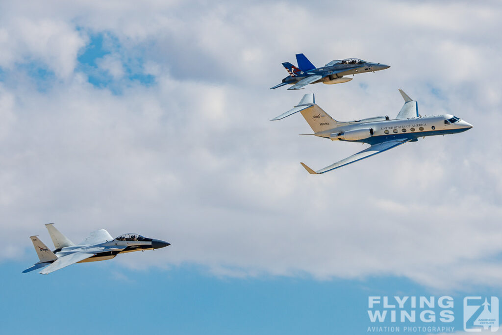 2022, Edwards, F-15, F-18, G III, Gulfstream, NASA, USA, formation