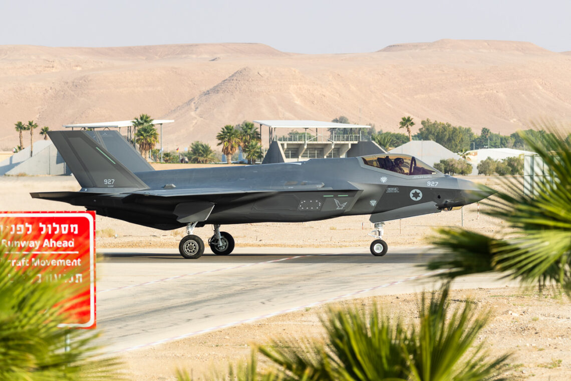 Blue Flag Air Force exercise at Oda, Israel, F-35