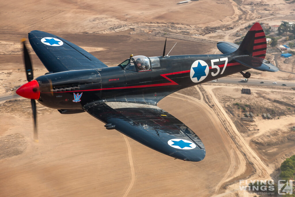 Israel’s Black Spitfire: An Exclusive Air-to-Air Encounter 20111117 spitfire a2a spitfire 1986 zeitler 1024x683 - Israel’s Black Spitfire: An Exclusive Air-to-Air Encounter