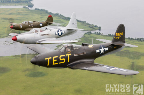 2017, Cobras, Oshkosh, P-39, P-63, air-air, formation, photoflight