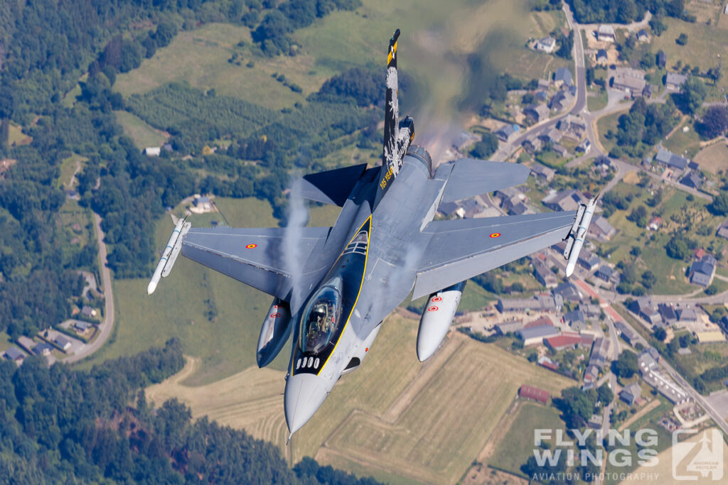 1 Squadron, 2022, A400M, Belgium, Belgium Air Force, F-16, Florennes, Stingers, air-air, special marking
