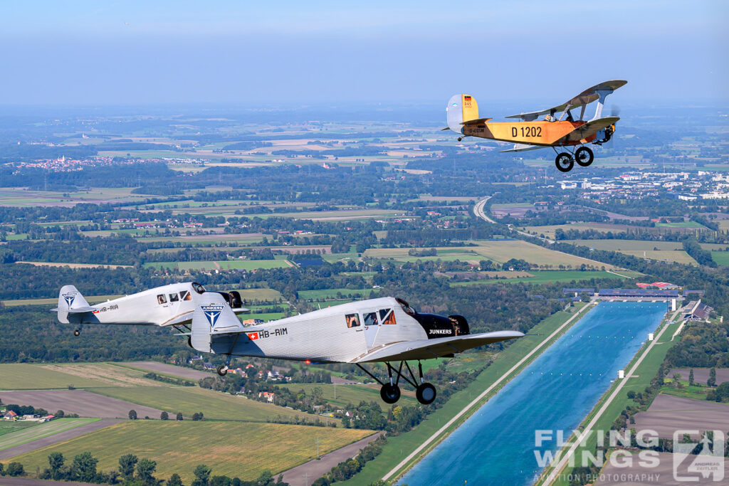 20240907 formation flamingo junkers f13  9531 zeitler 1024x683 - Junkers F13 flying over Munich