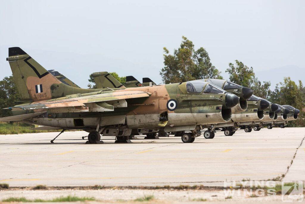 2014, A-7, Araxos, Corsair, Greece, Greece Air Force