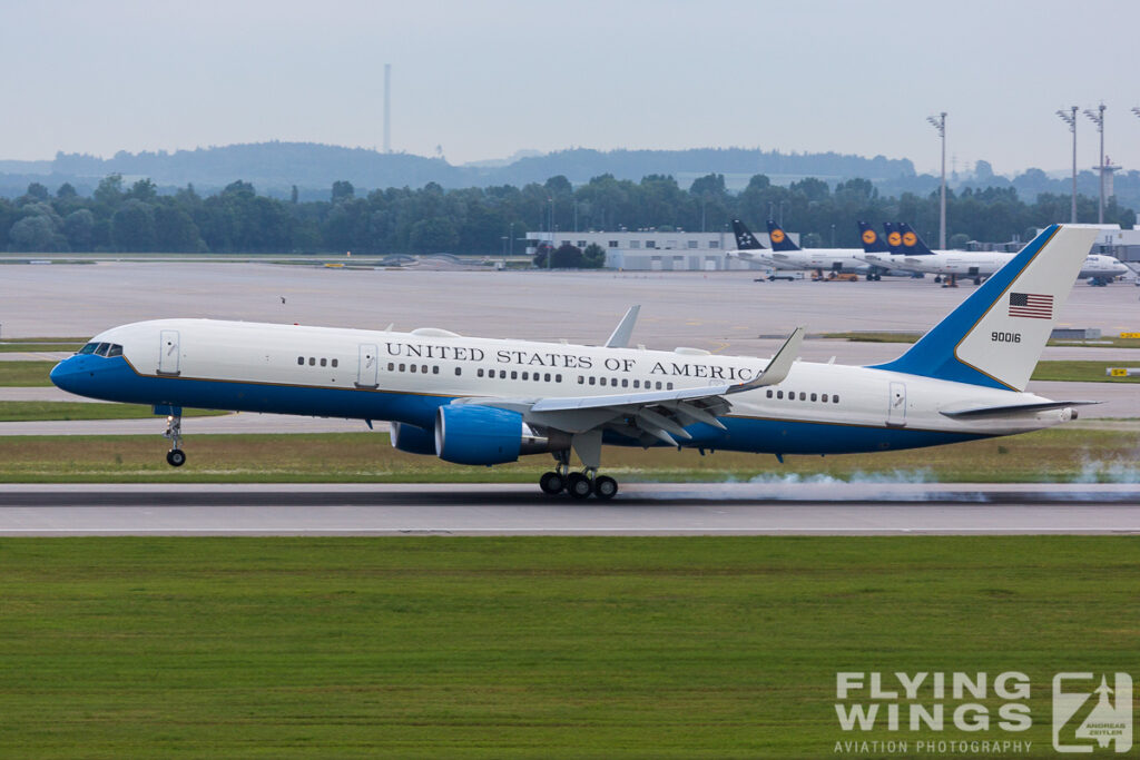 2015, B757, C-232A, G7, MUC, USAF