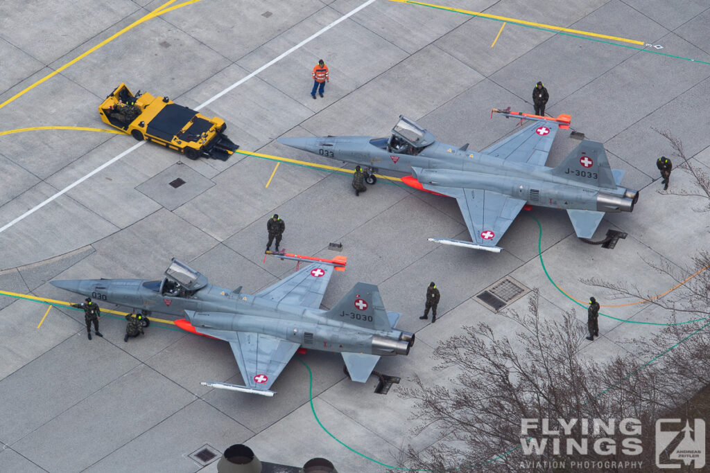 2017, F-5, F-5E, Meiringen, Swiss Air Force, Switzerland, TIger, apron, cavern