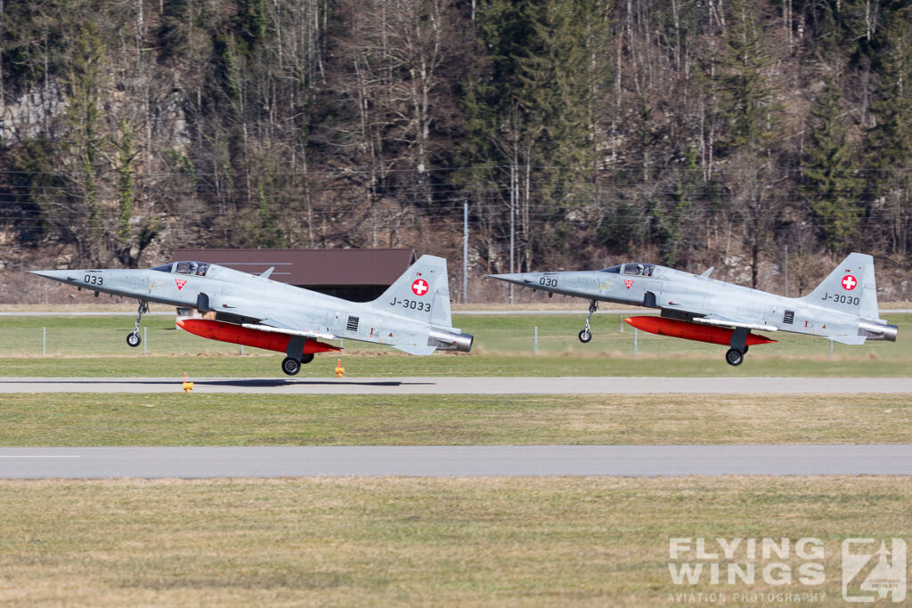 2017, F-5, F-5E, Meiringen, Swiss Air Force, Switzerland, TIger, formation, take-off