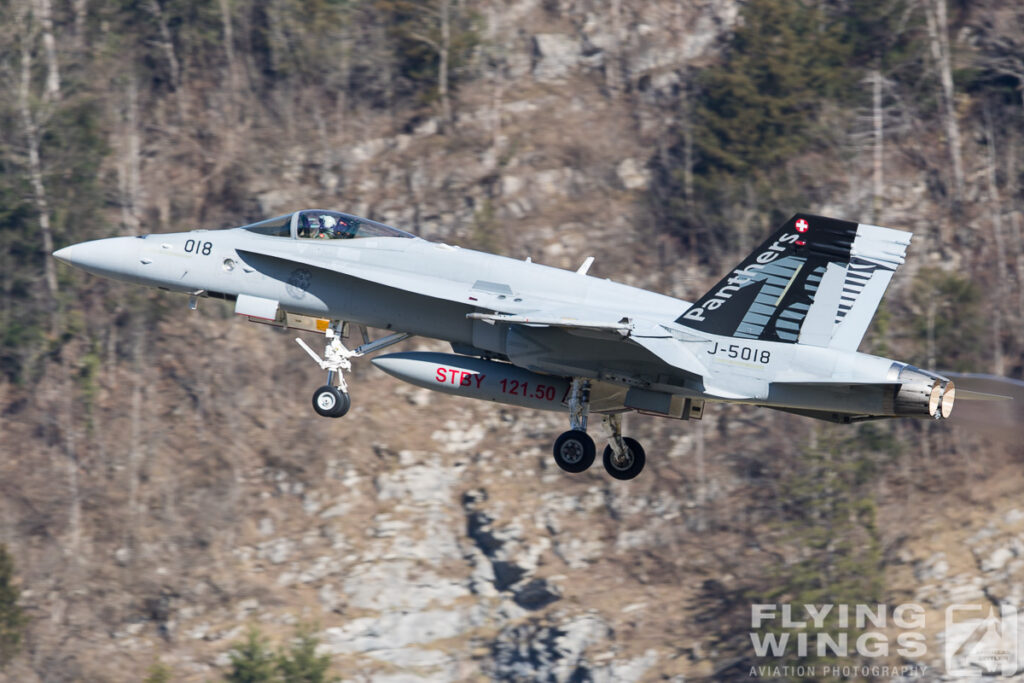 2017, F/A-18C, FlSt18, Hornet, J-5018, Meiringen, Panthers, Swiss Air Force, Switzerland, special scheme