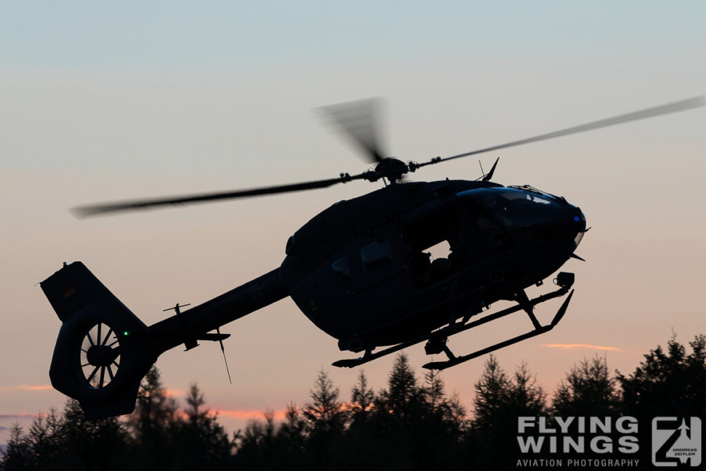 2018, H145M, H145M LUH SOF, HSG64, Luftwaffe, dusk, helicopter