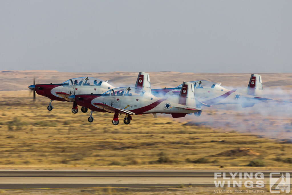 2018, Efroni, Hatzerim, Israel, Israel Air Force, T-6, Texan II, formation