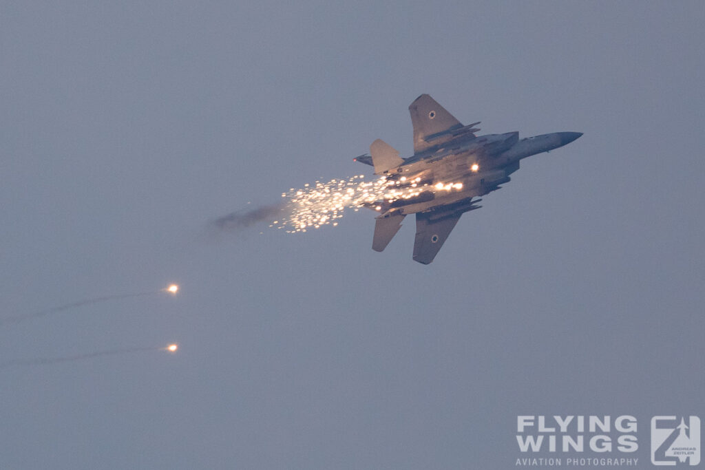 2018, F-15I, Hatzerim, Israel, Israel Air Force, Raam, flares