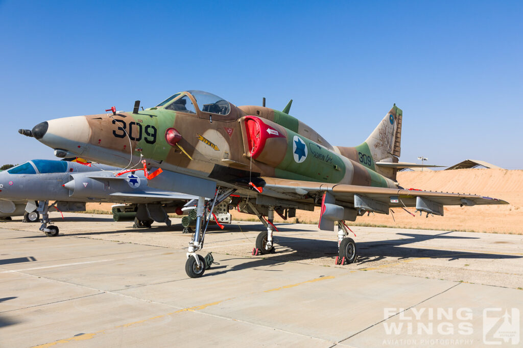 2018, A-4, A-4N, Ahit, Hatzerim, Israel, Israel Air Force, Skyhawk, static display