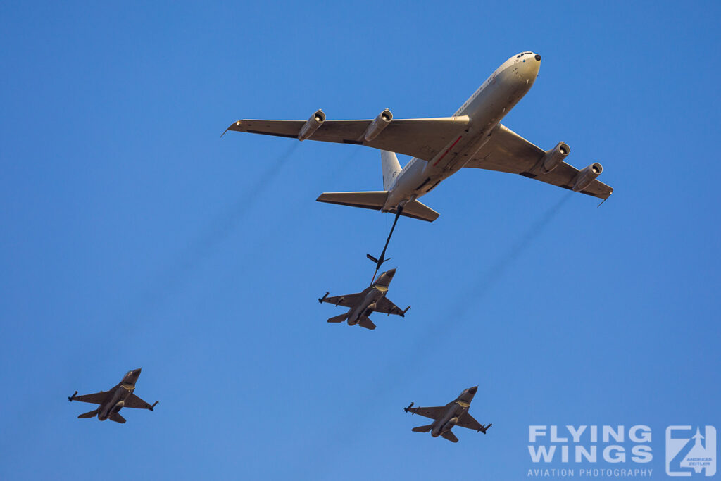 2018, B707, Barak, F-16D, Hatzerim, Israel, Israel Air Force, Reem, air-air refuelling, formation, refuelling, tanker