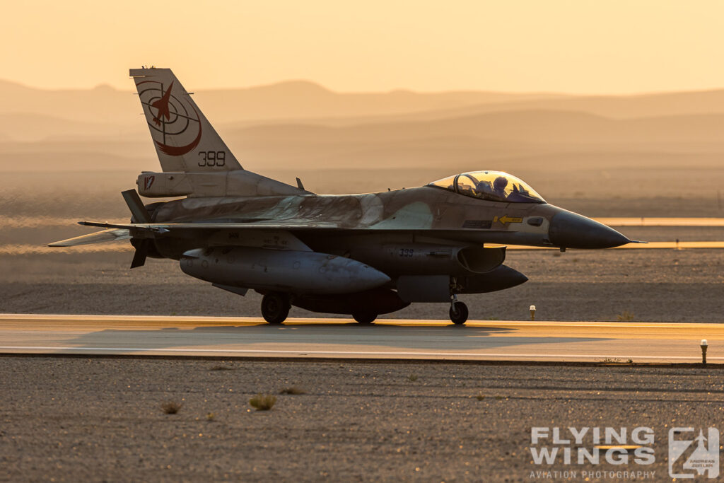 2019, Barak, Blue Flag, F-16C, Israel, Israel Air Force, Ovda, sunset
