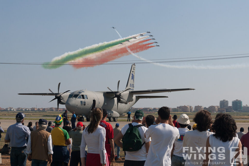 frecce tricolori   1935 zeitler 1024x683 - Pratica di Mare Airshow - Arrivederci Spillone