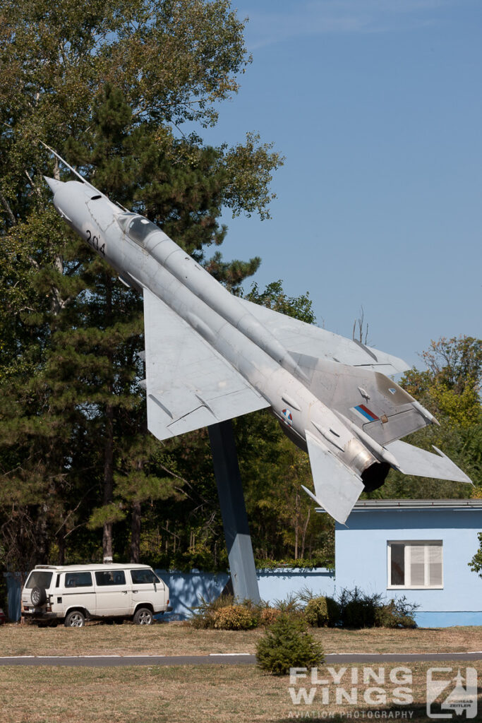 2012, Batajnica, MiG-21, Serbia, preserved