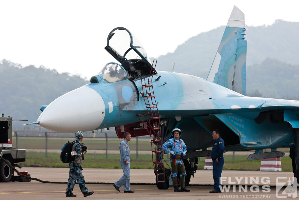 russian knights ground   5837 zeitler 1024x683 - Zhuhai Airshow China 2012