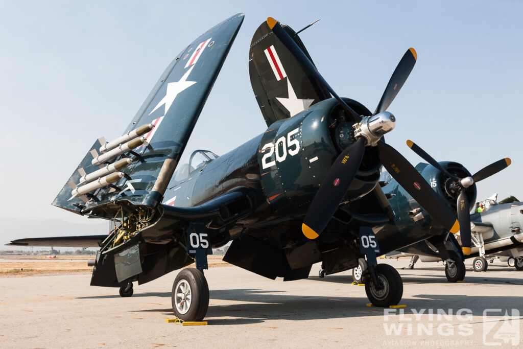 corsair   8940 zeitler 1024x683 - Lightning(s) strike Chino - Planes of Fame Airshow 2013