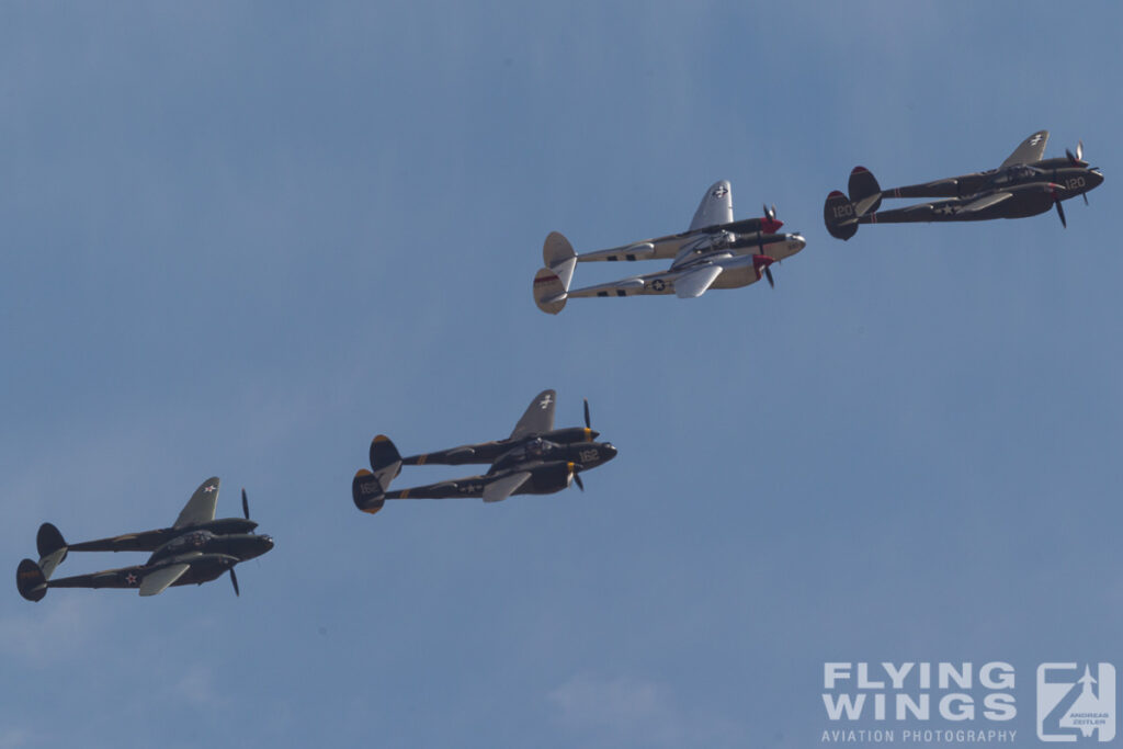 2013, Chino, Lightning, P-38, Planes of Fame, airshow, formation