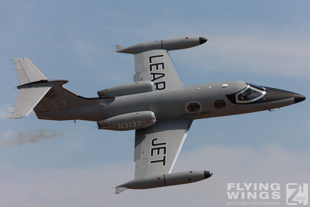 learjet   9311 zeitler 1024x684 - Lightning(s) strike Chino - Planes of Fame Airshow 2013