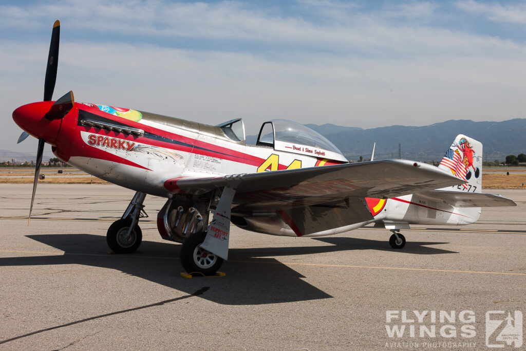 p 51   8559 zeitler 1024x683 - Lightning(s) strike Chino - Planes of Fame Airshow 2013