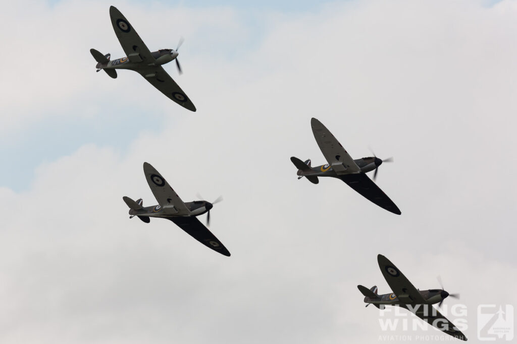 2014, Duxford, Flying Legends, Spitfire, formation