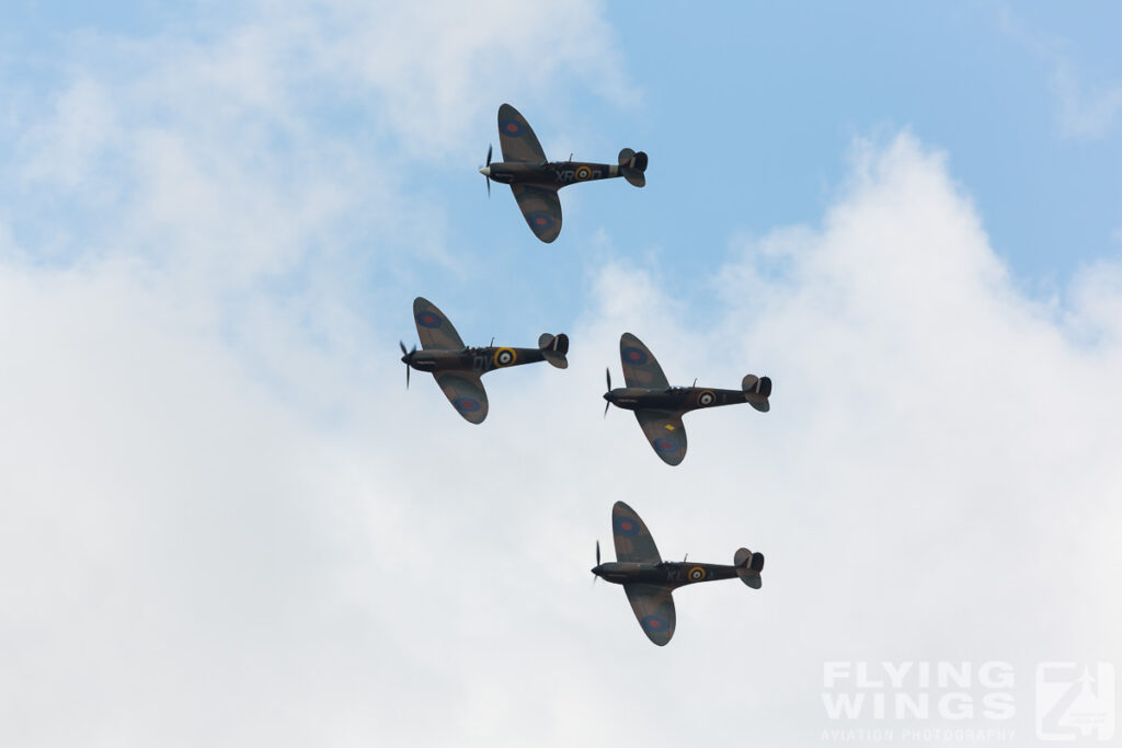 2014, Duxford, Flying Legends, Spitfire, formation