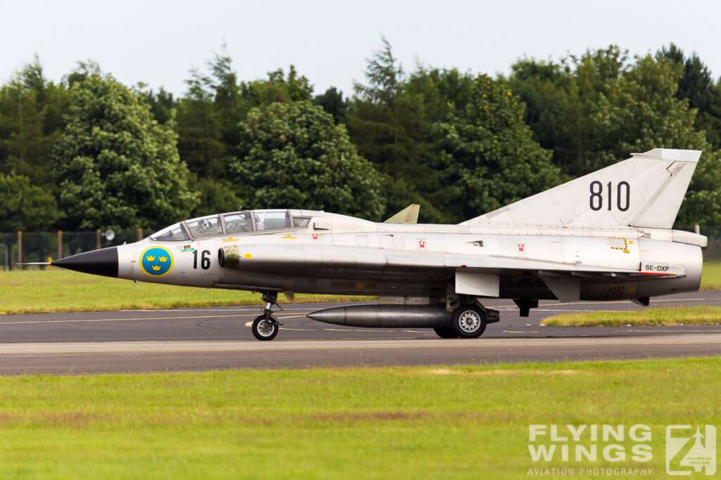 2014, Draken, Flugzeug Classic, SwAF Historic Flight, Waddington