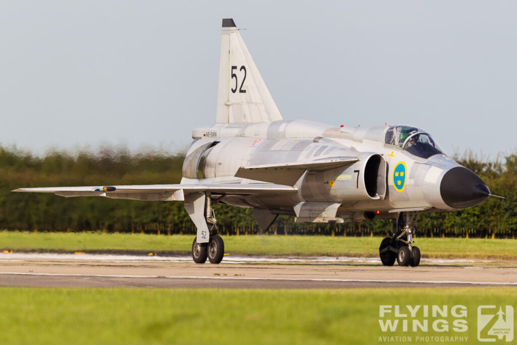 2014, Flugzeug Classic, SwAF Historic Flight, Viggen, Waddington