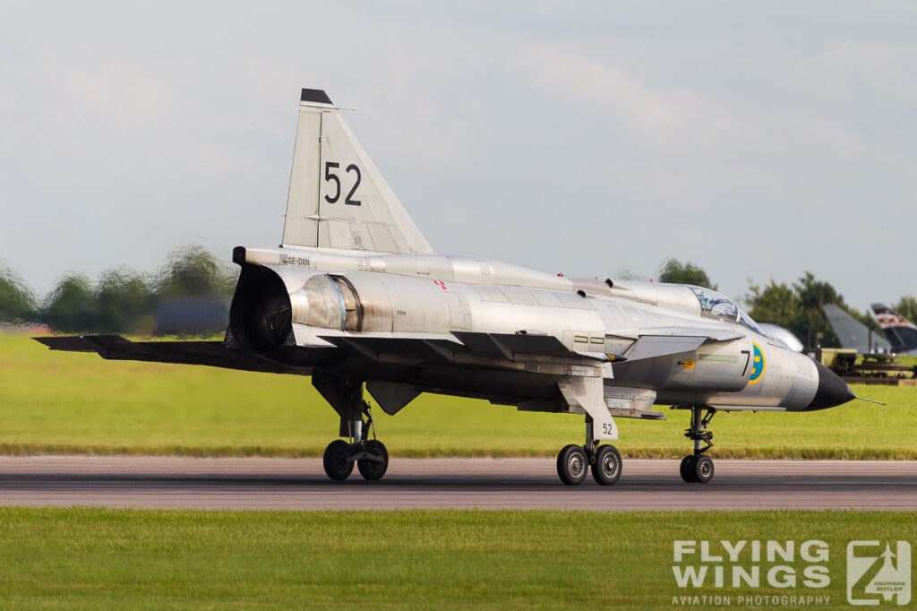 2014, SwAF Historic Flight, Viggen, Waddington