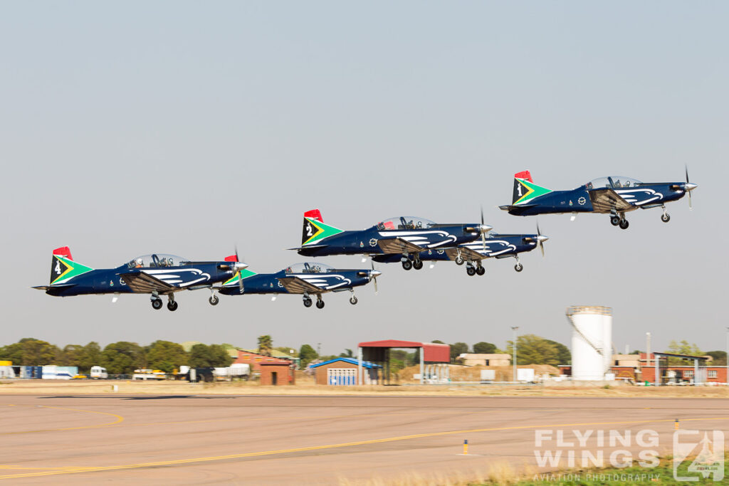 silver falcons   8997 zeitler 1024x683 - Africa Aerospace & Defence 2014