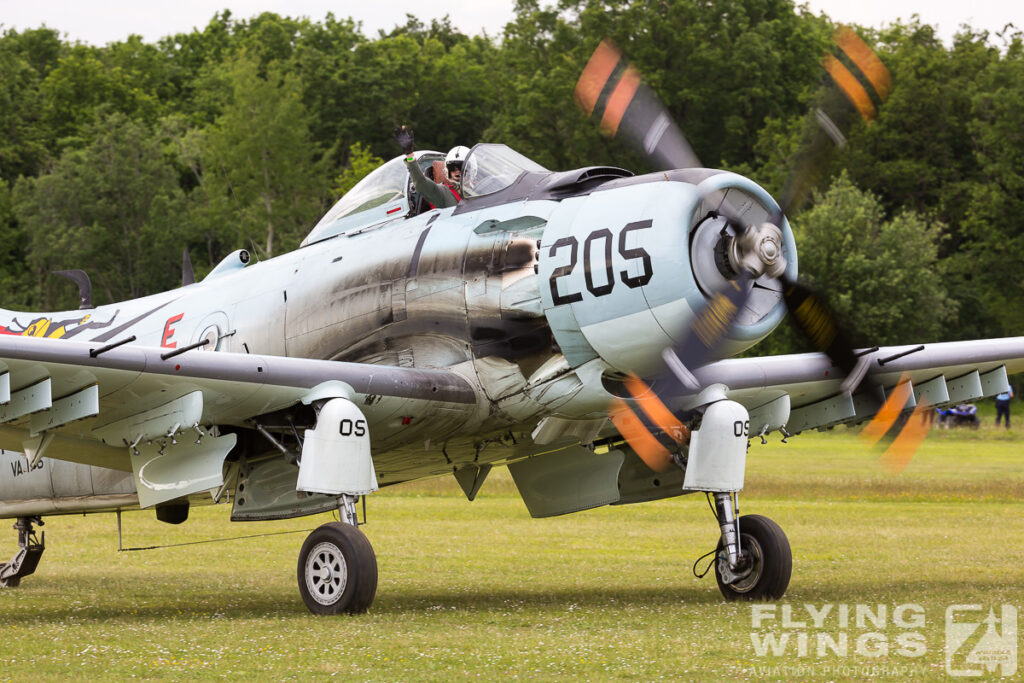 2015, La Ferte-Alais, Skyraider