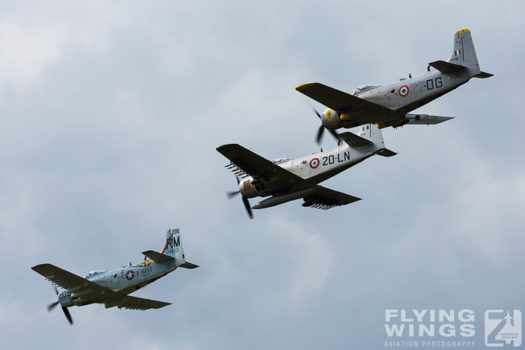 2015, La Ferte-Alais, Skyraider, formation