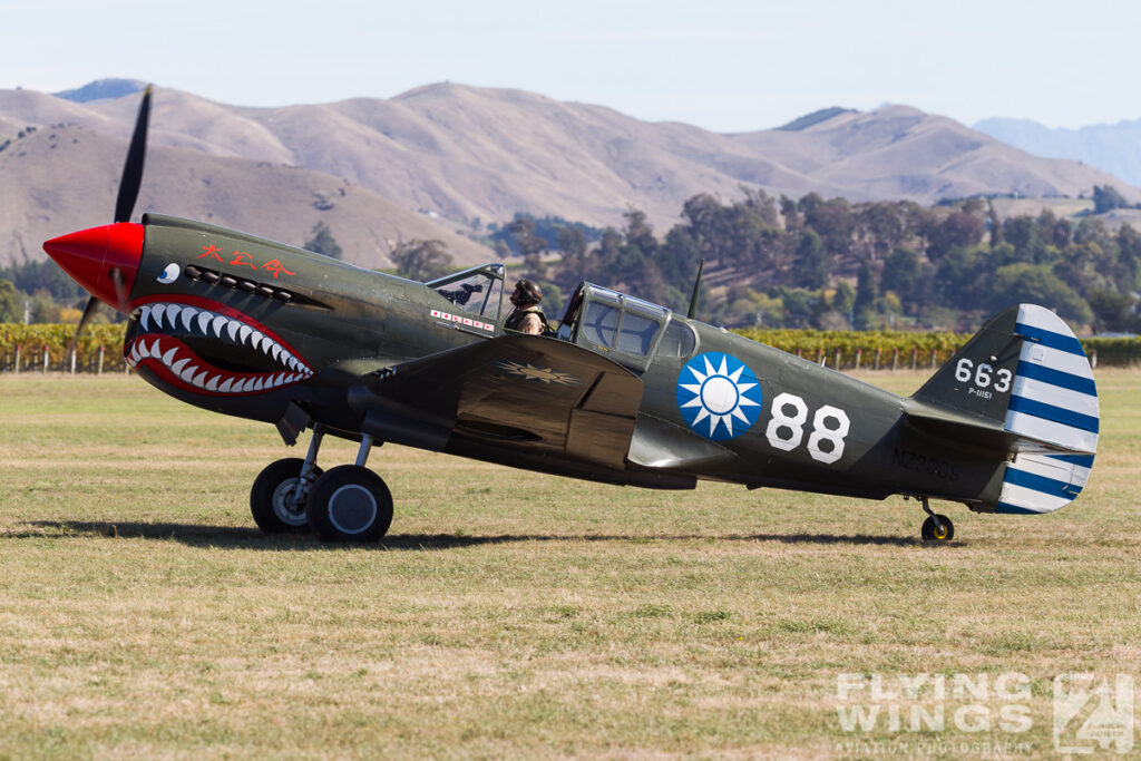 2015, Omaka, P-40, airshow