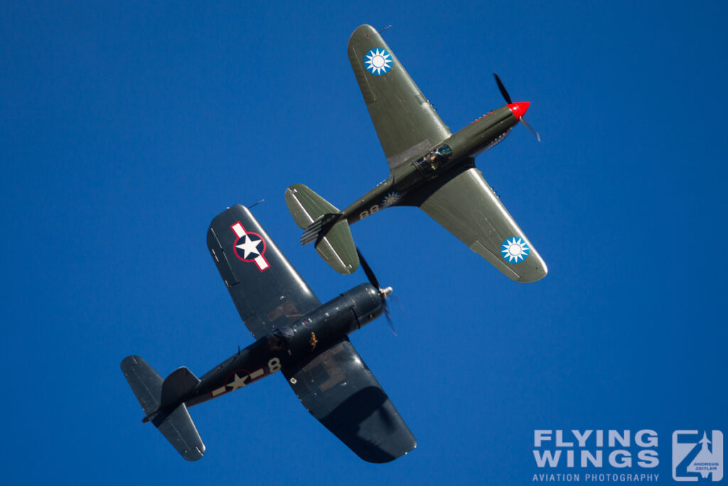 2015, Corsair, Omaka, P-40, airshow, formation