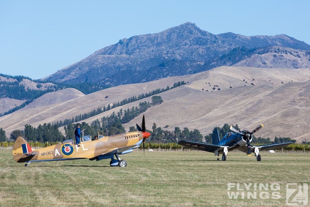 2015, Corsair, Omaka, Spitfire, airshow