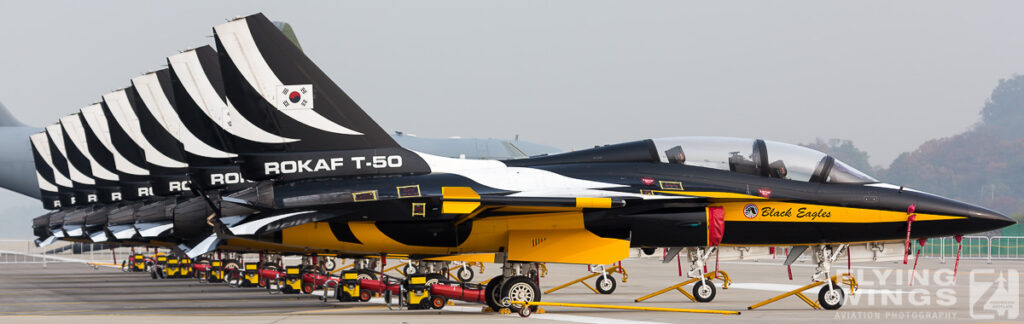 2015, ADEX, Black Eagles, ROKAF, Seoul, South Korea, T-50, airshow, display team