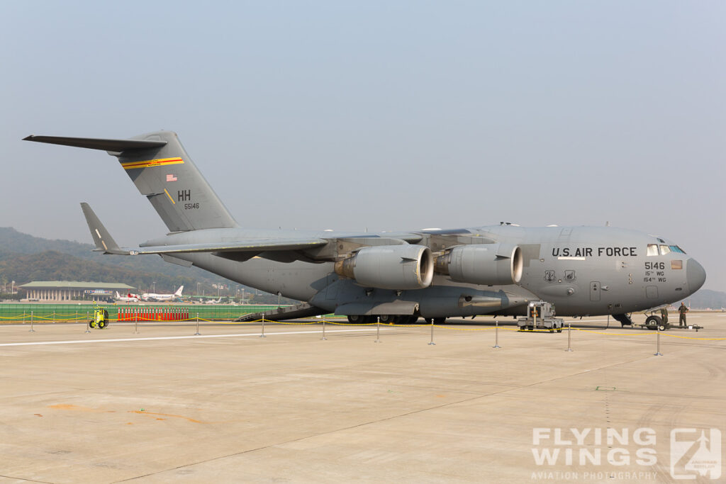 2015, ADEX, C-17, HH, PACAF, Seoul, South Korea, USAF, airshow, static display