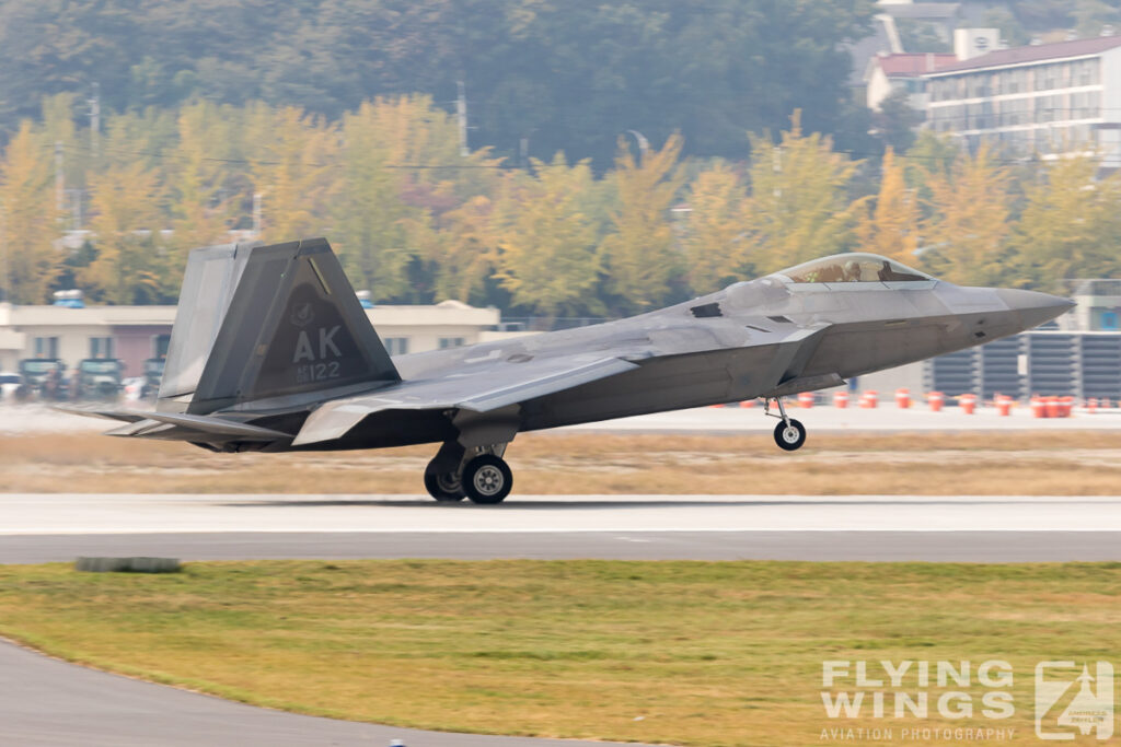 2015, ADEX, AK, F-22, Raptor, Seoul, South Korea, USAF, airshow