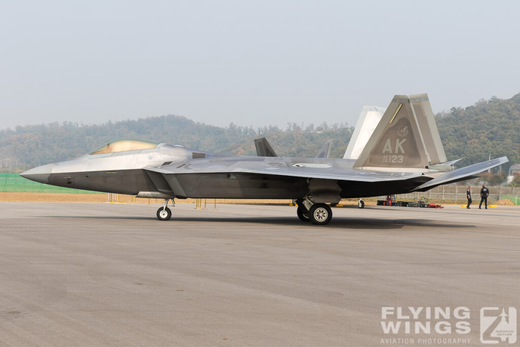 2015, ADEX, AK, F-22, Raptor, Seoul, South Korea, USAF, airshow