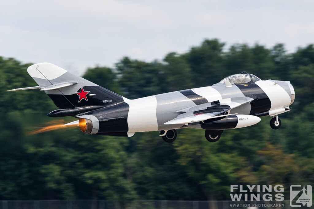 2016, EAA Airventure, MiG-17, Oshkosh, afterburner