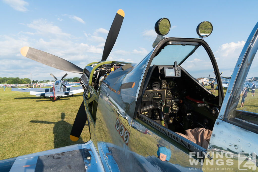 2016, EAA Airventure, Mustang, Oshkosh, P-51, cockpit